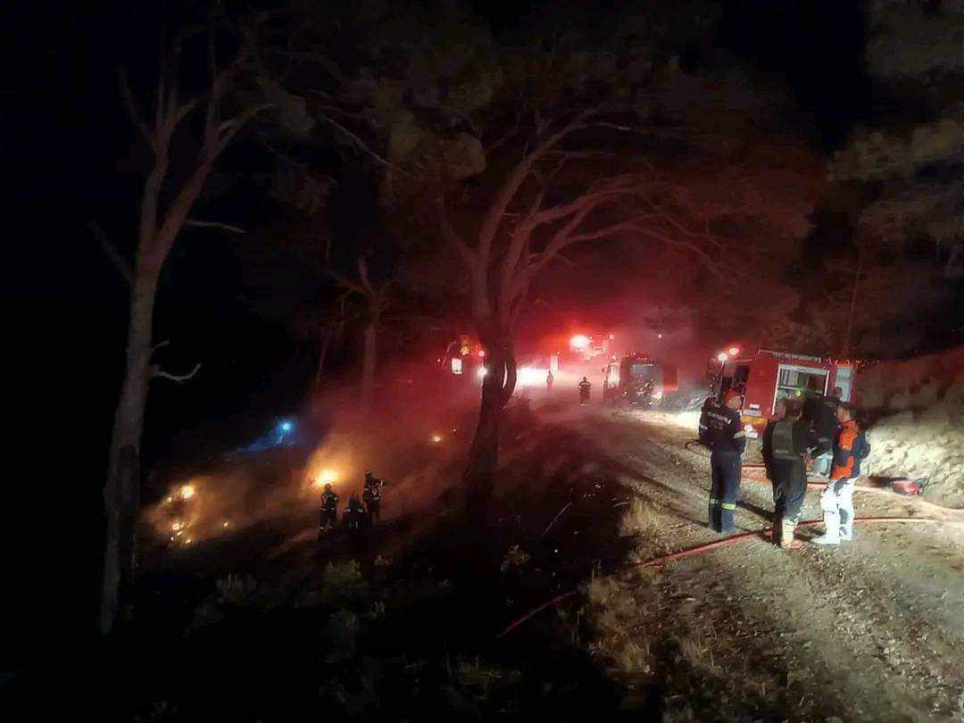 Υπό μερικό έλεγχο τέθηκε η πυρκαγιά στους Μυτιληνιούς στην Σάμο