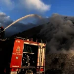 Πυρκαγιά σε χώρο απορριμμάτων στην περιοχή Ρετσινόλακκος Ευβοίας