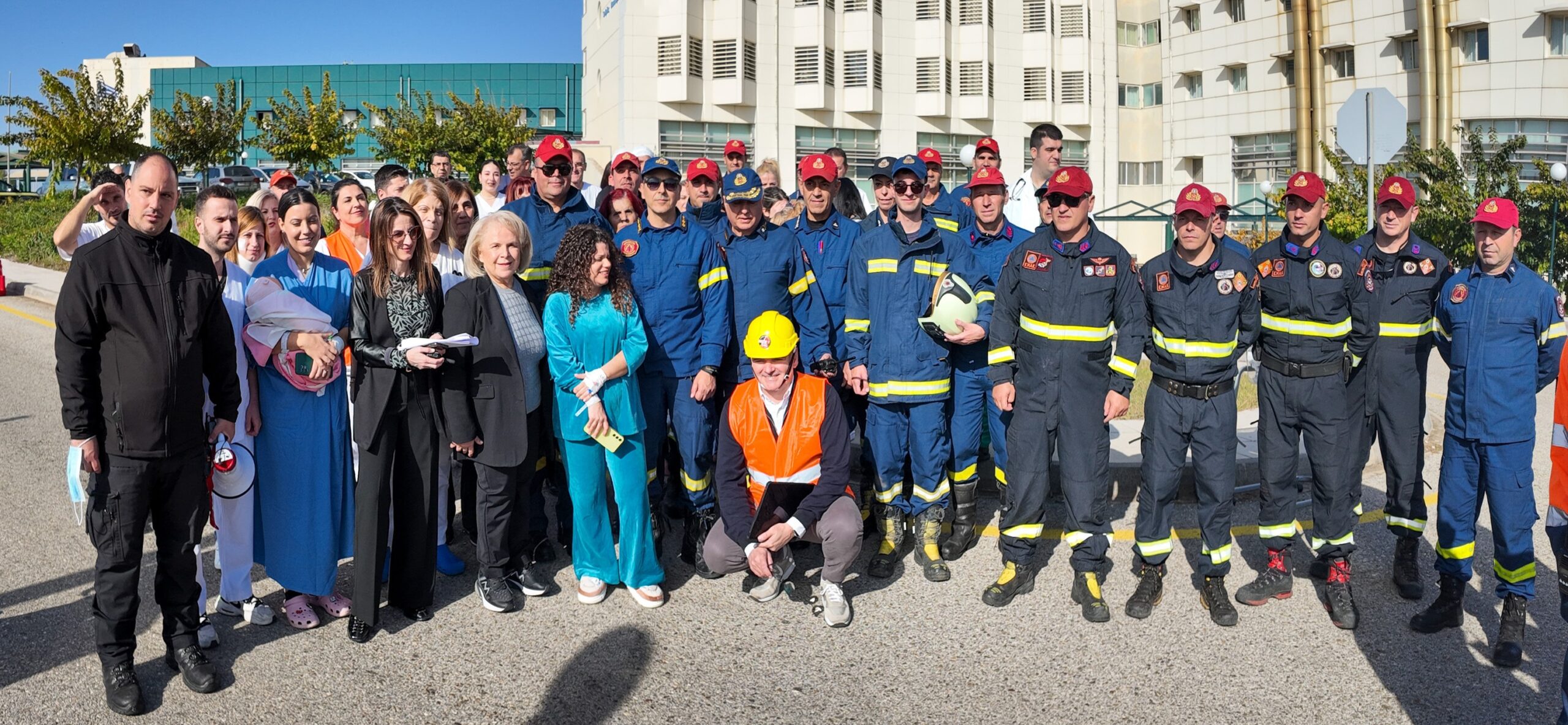 Με επιτυχία και άρτια οργανωτικά η άσκηση ετοιμότητας στο Νοσοκομείο Πύργου