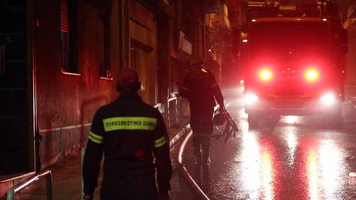 Πυρκαγιά σε μονοκατοικία επί της Λεωφ. 7ηςΝοεμβρίου στη Φλώρινα