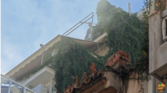 Πυρκαγιά σε διαμέρισμα επί της οδού Αντιόχειας στην Αθήνα