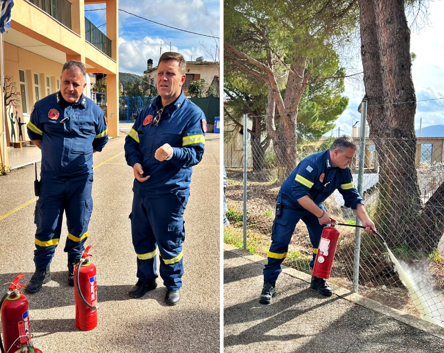 Εκπαίδευση του Π.Κ Κρεστένων στο Δημοτικό Σχολείο Νέας Φιγαλείας