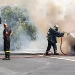 Πυρκαγιά σε Ι.Χ όχημα επί της οδού Λιοσίων στα Άνω Λιόσια